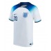 England Phil Foden #20 Hemmatröja VM 2022 Kortärmad